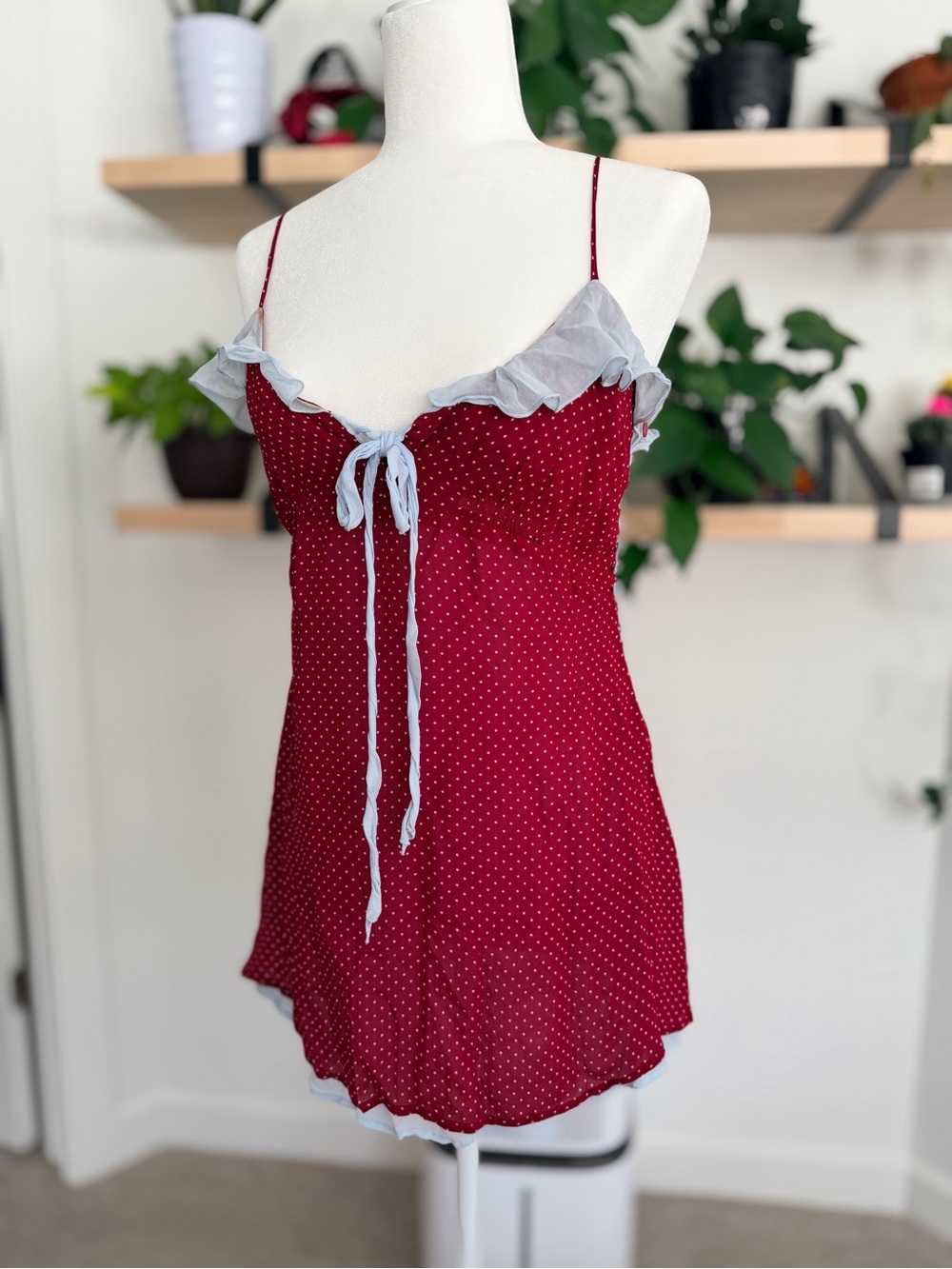Frankie's Bikinis Picnic Hour Polka Dot Dress - Picture 6 of 16